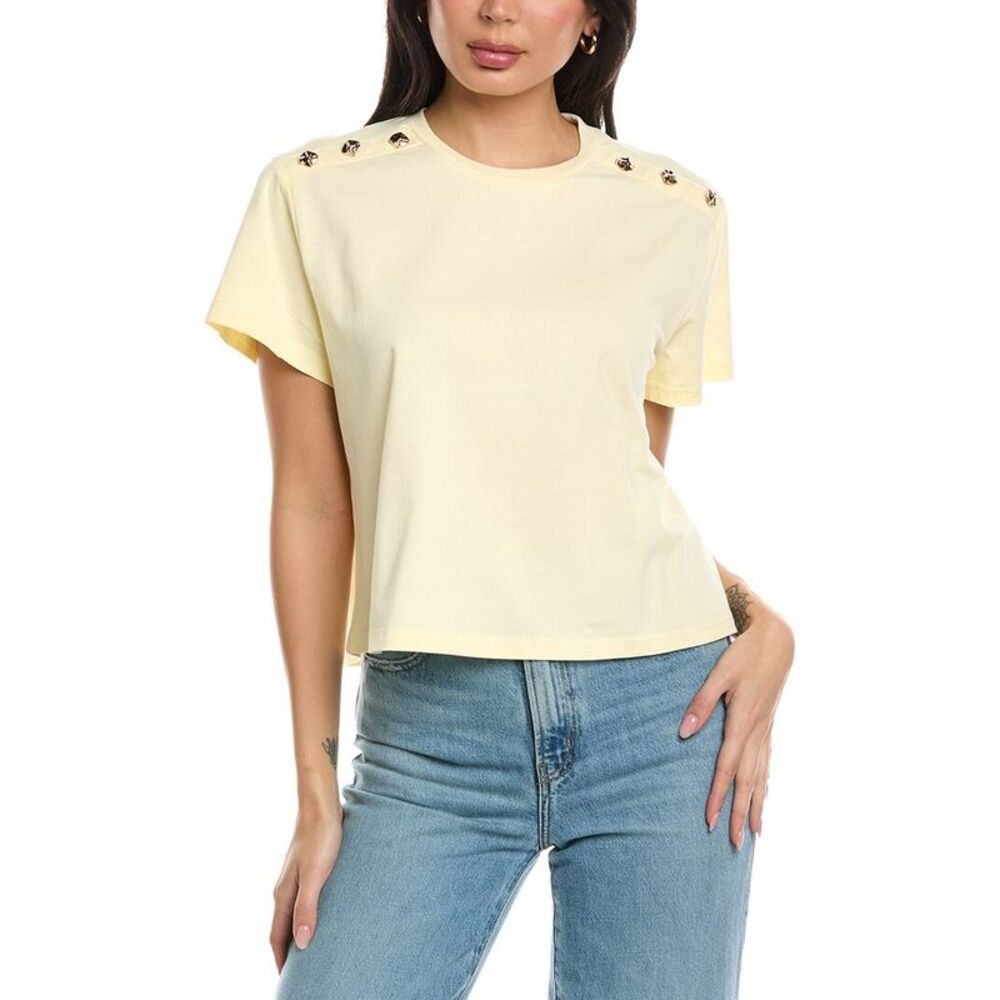 Allison Womens  Brooklyn T-Shirt, Yellow